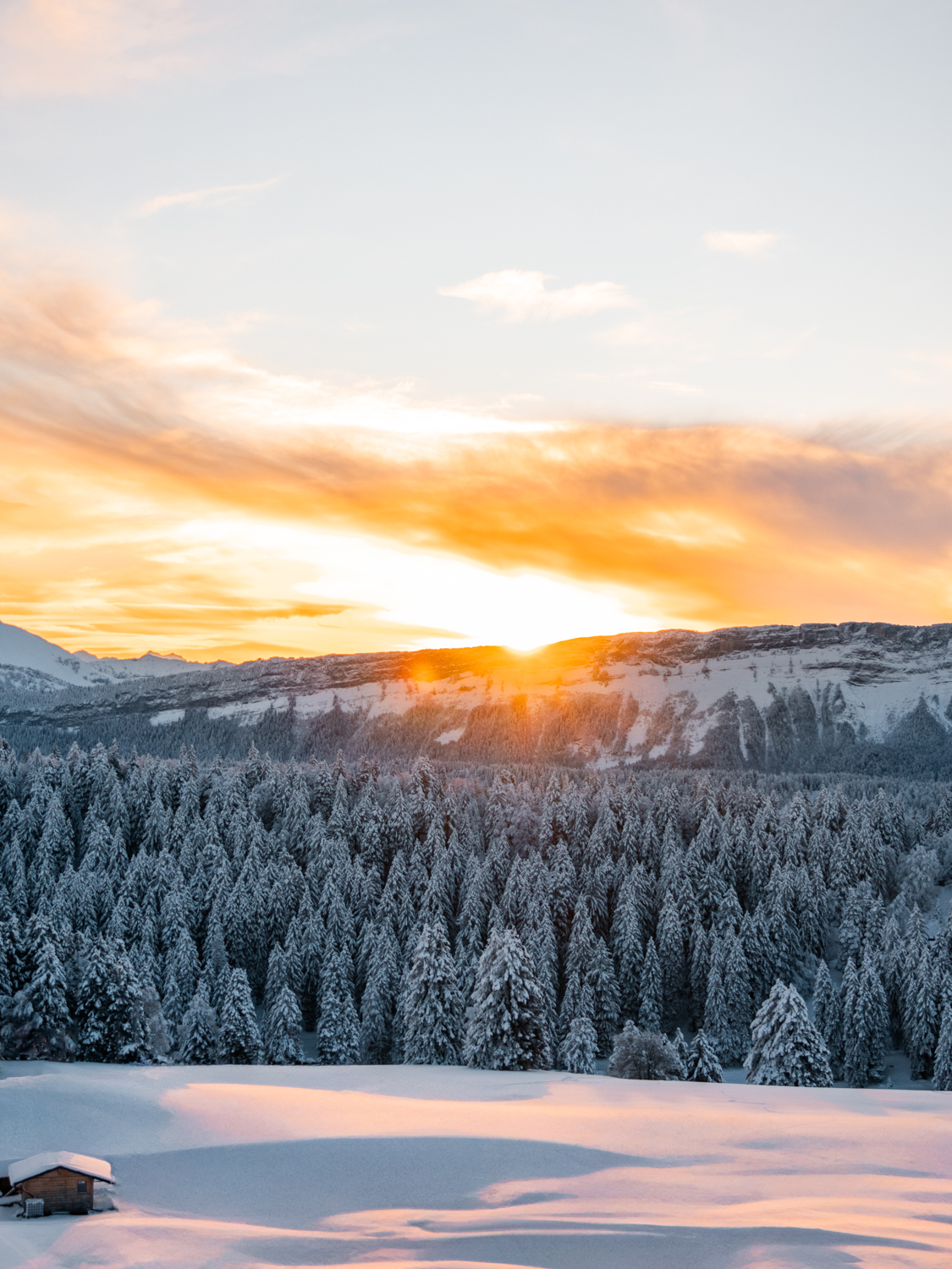 Lever de soleil dans les Bauges – Image 3