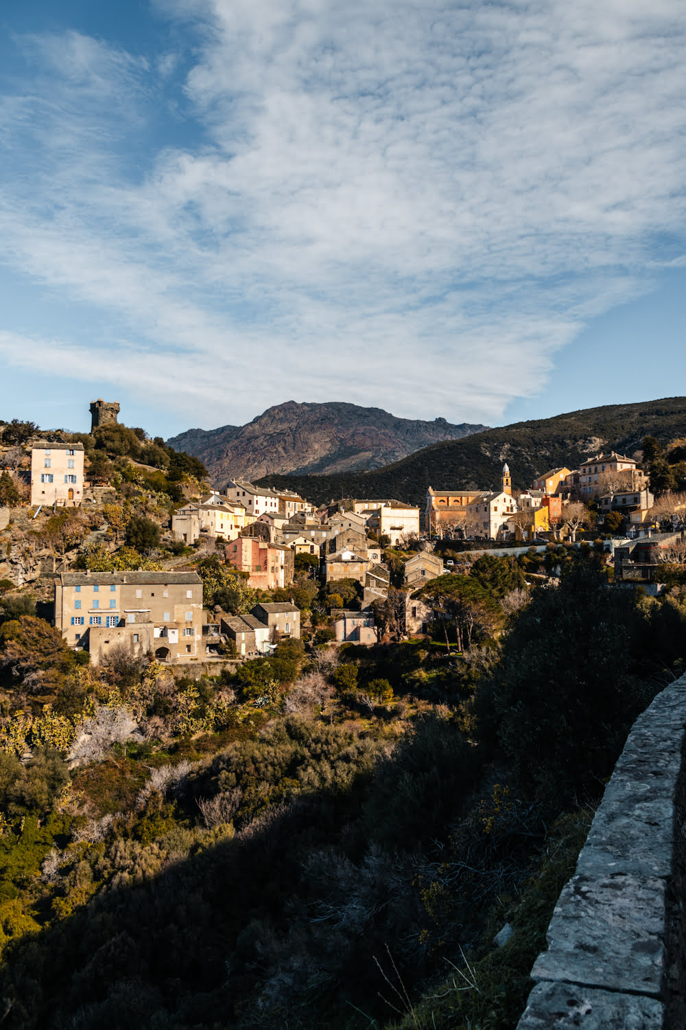 village typique corse nonza