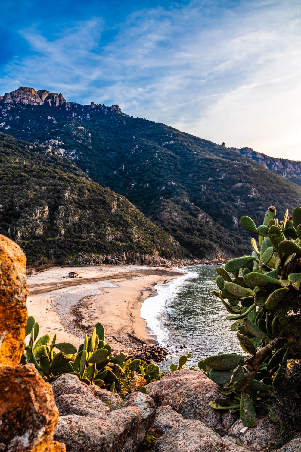 plage de porto en corse