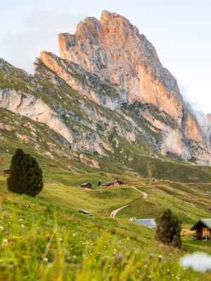 tirage photo de montagne dolomites