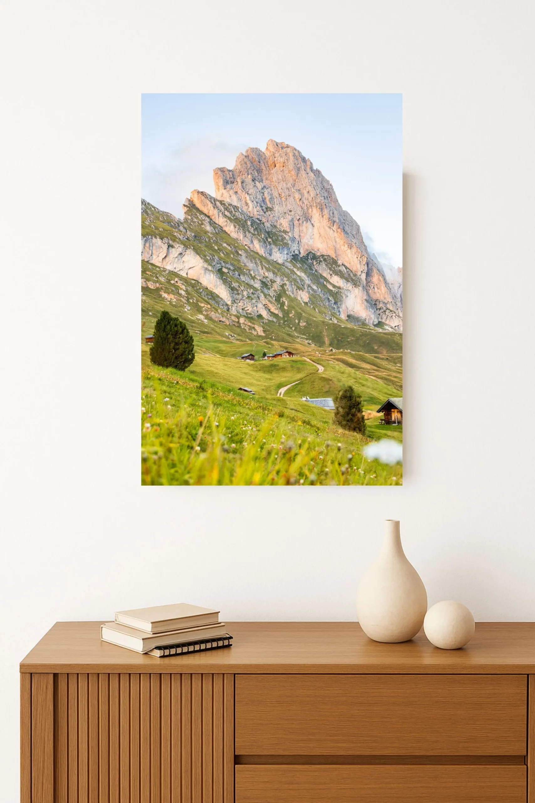 tirage photo de montagne dolomites