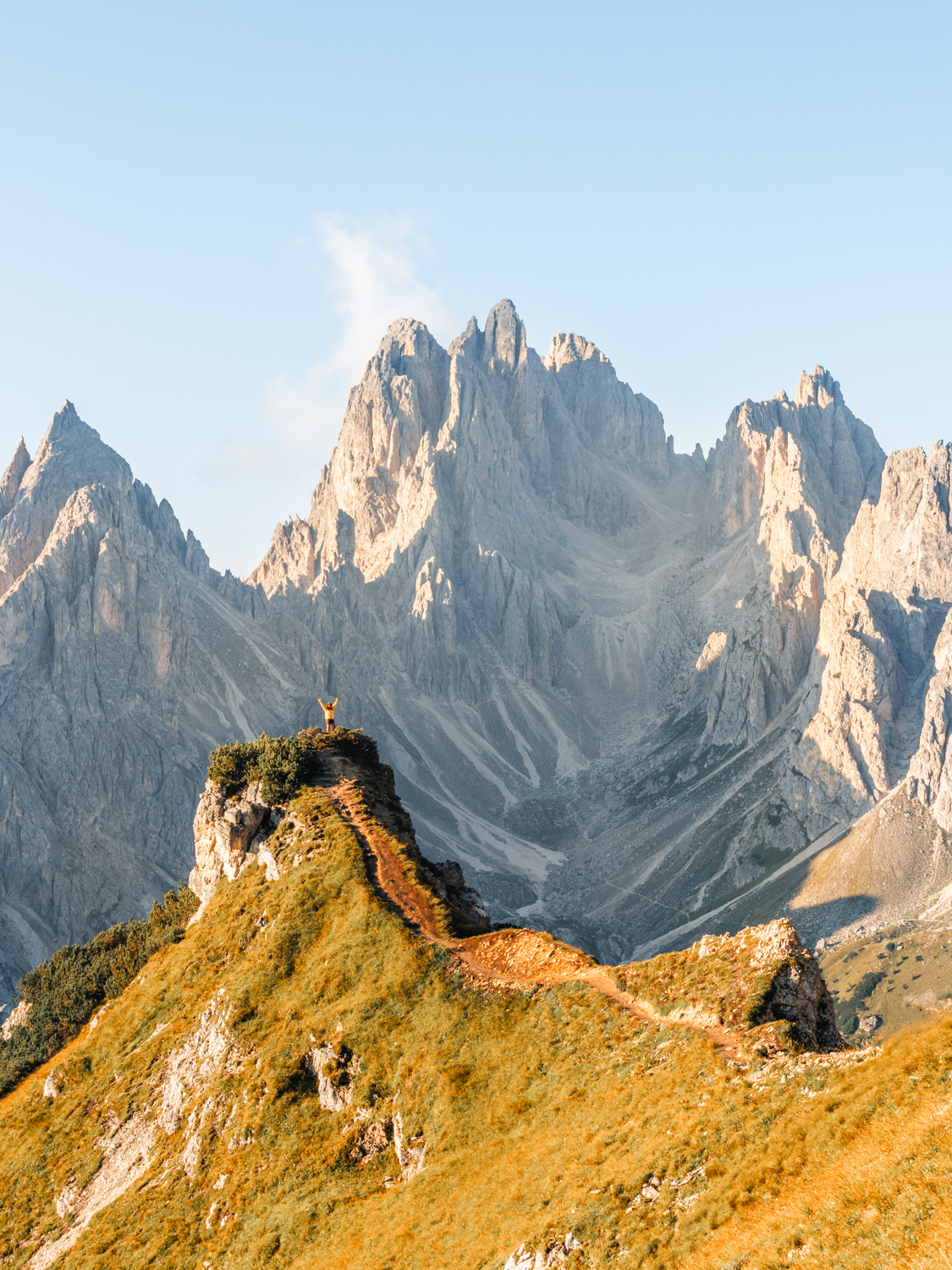 tirage photo des montagnes cadini di misurina au lever du soleil