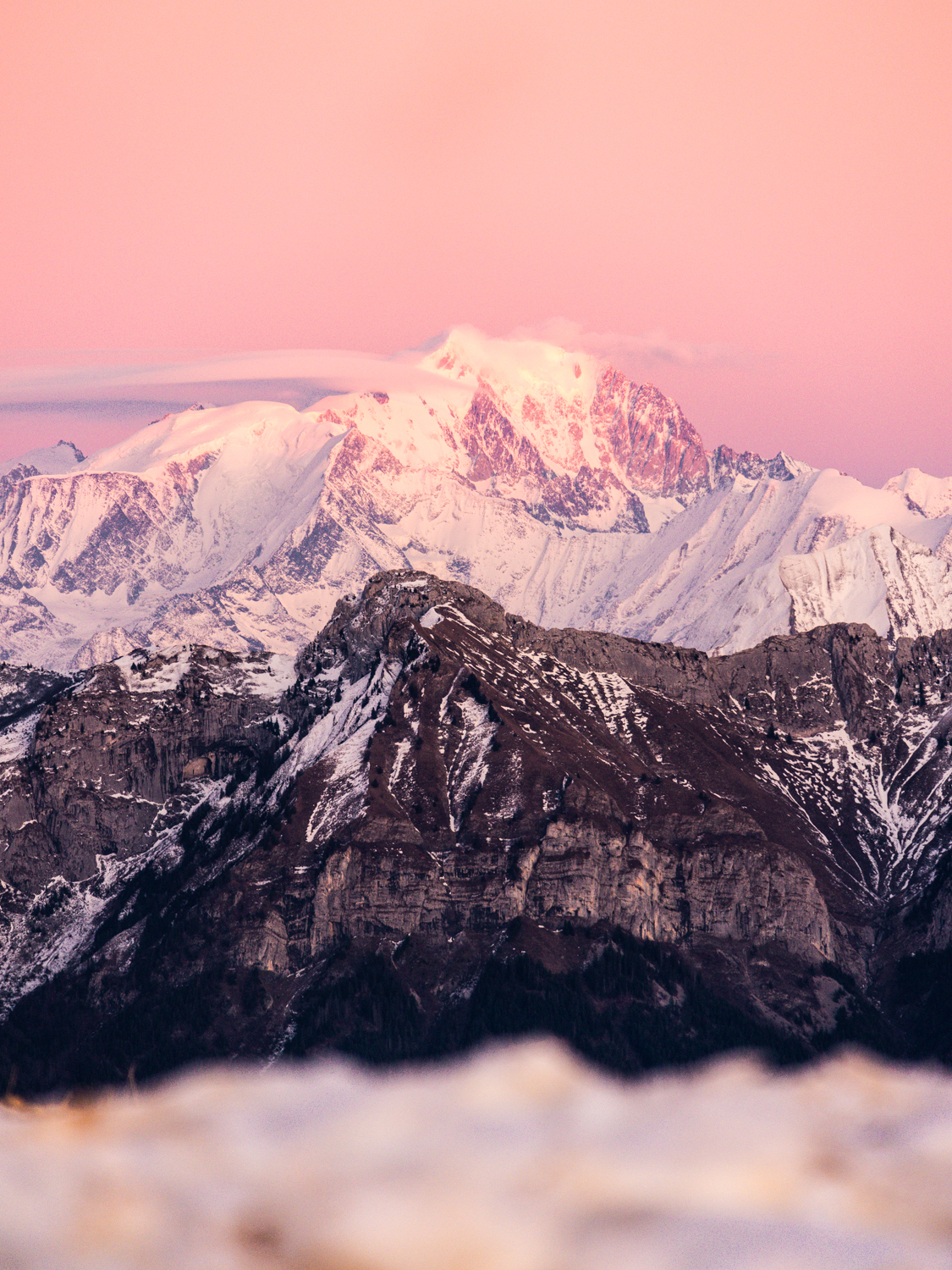 Mont-Blanc rosé (Portrait) – Image 2