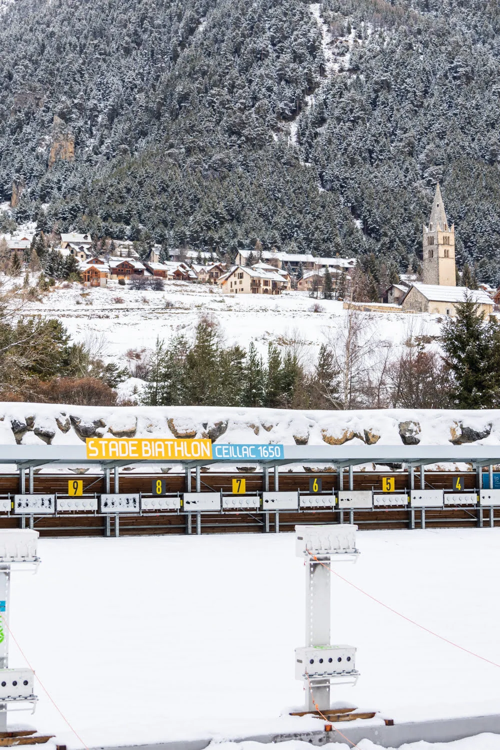 pas de tir de ceillac au biathlon
