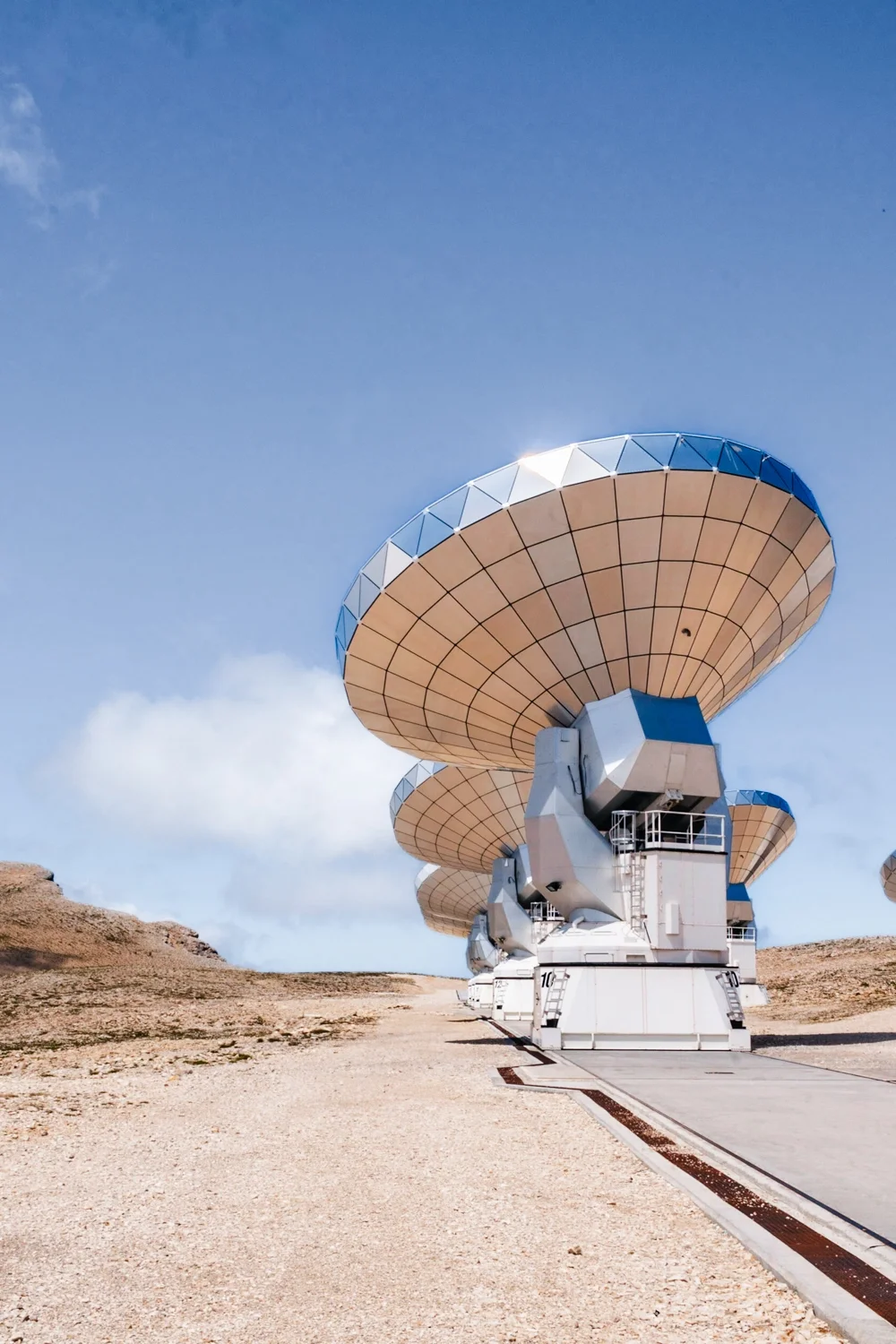 pic de bure avec engins spatiaux