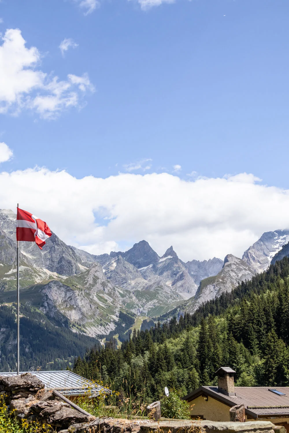 vue montagne en vanoise