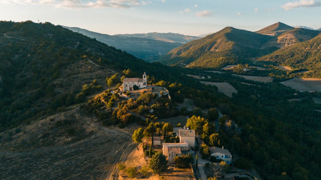 panorama du vieil aiglun